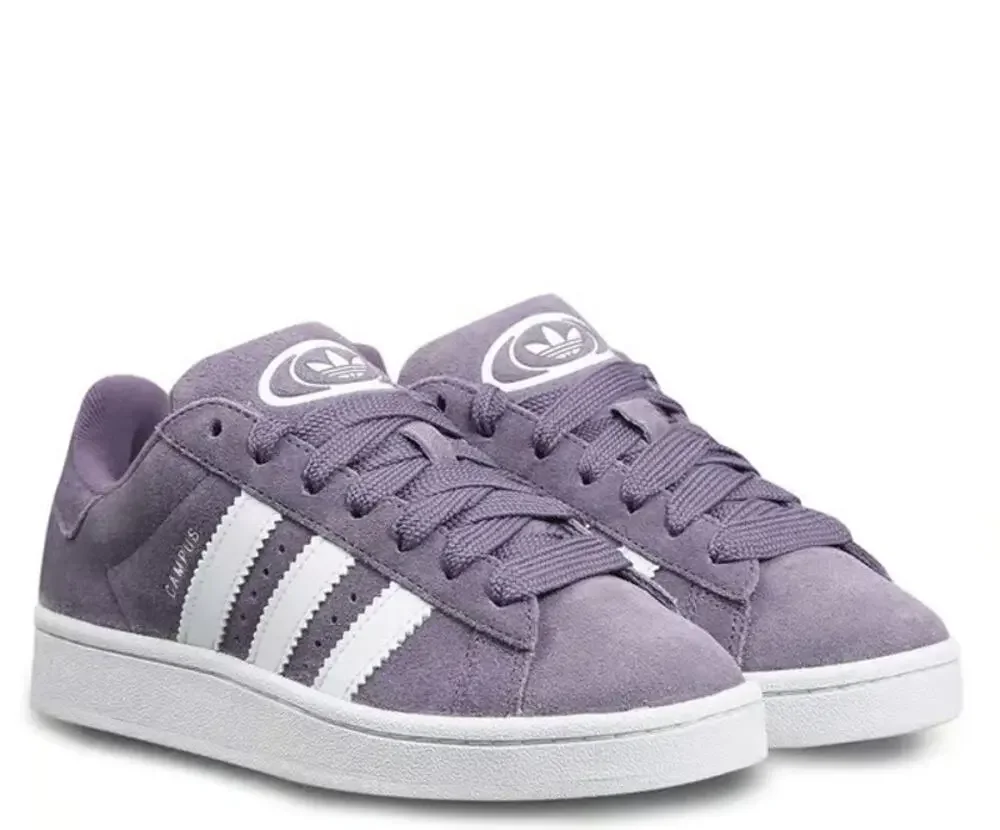 Adidas Campus 00s Sneakers Shadow Violet Suede Lace Up Skater Shoes Women's 6.5